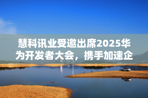 慧科讯业受邀出席2025华为开发者大会，携手加速企业AI算力创新实践