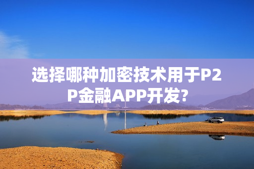 选择哪种加密技术用于P2P金融APP开发?