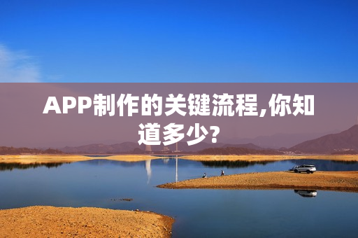 APP制作的关键流程,你知道多少?