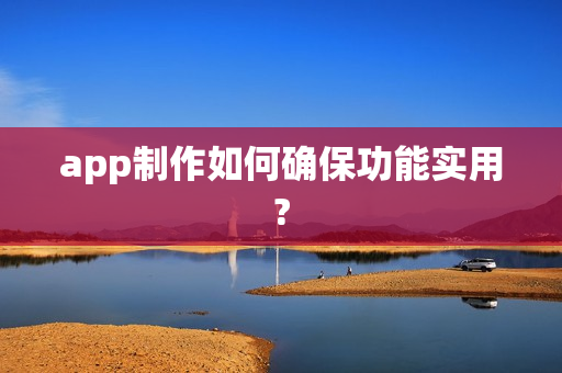 app制作如何确保功能实用?