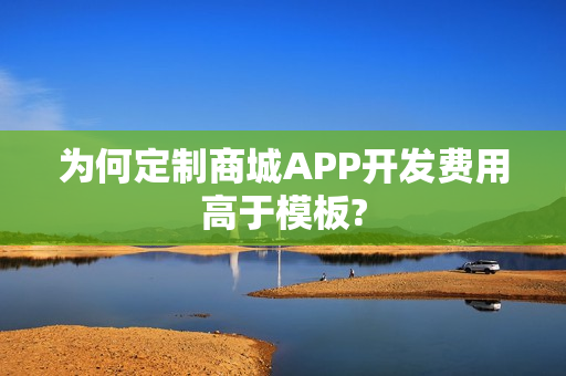 为何定制商城APP开发费用高于模板?