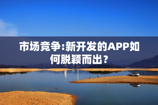 市场竞争:新开发的APP如何脱颖而出？