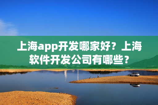 上海app开发哪家好？上海软件开发公司有哪些？