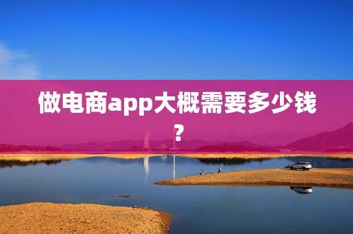 做电商app大概需要多少钱？
