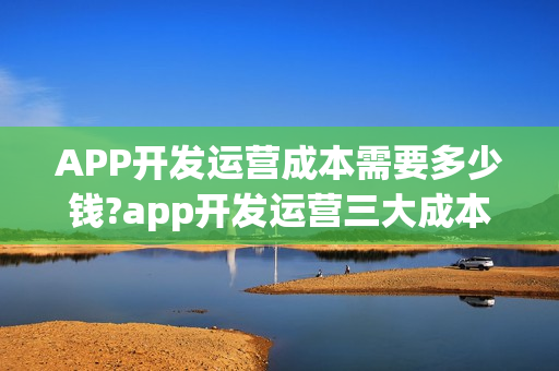 APP开发运营成本需要多少钱?app开发运营三大成本
