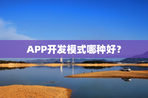 APP开发模式哪种好？