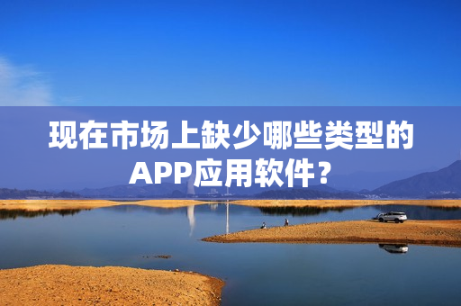 现在市场上缺少哪些类型的APP应用软件？