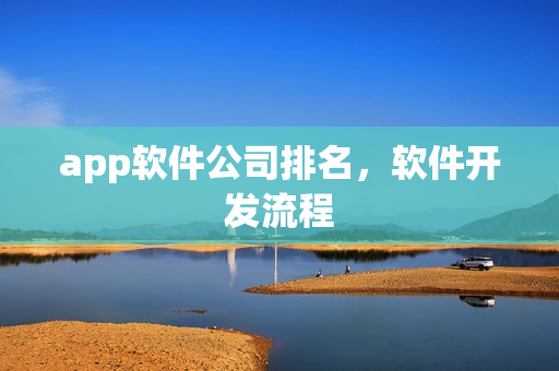 app软件公司排名，软件开发流程