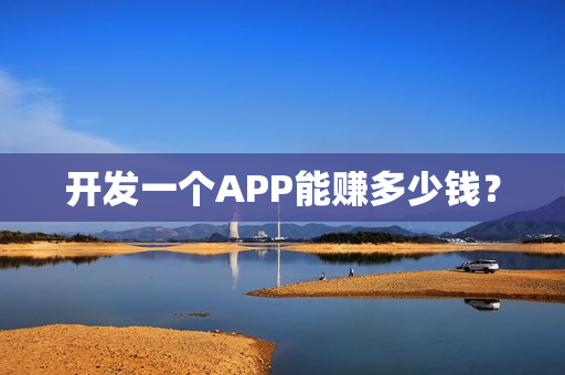 开发一个APP能赚多少钱？