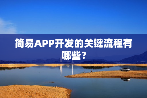 简易APP开发的关键流程有哪些？