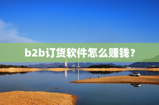 b2b订货软件怎么赚钱？