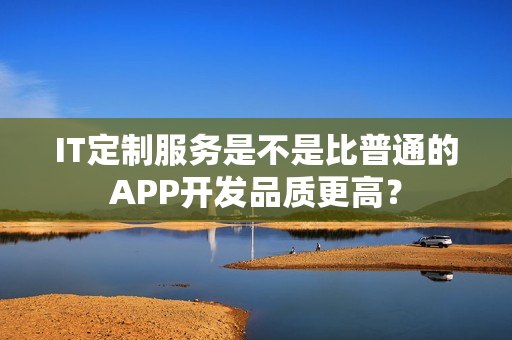 IT定制服务是不是比普通的APP开发品质更高？