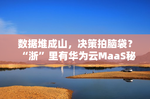 数据堆成山，决策拍脑袋？“浙”里有华为云MaaS秘籍！