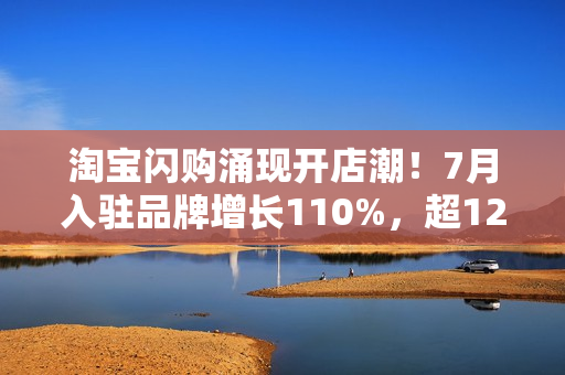 淘宝闪购涌现开店潮！7月入驻品牌增长110%，超12000家门店集体上线