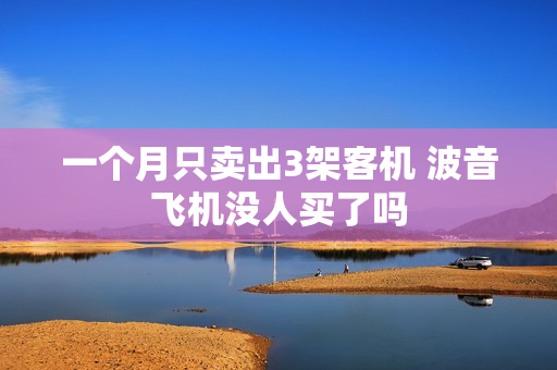 一个月只卖出3架客机 波音飞机没人买了吗