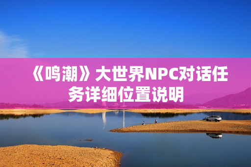 《鸣潮》大世界NPC对话任务详细位置说明 《鸣潮》大世界NPC对话任务详细位置说明