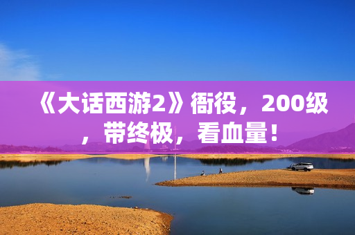 《大话西游2》衙役，200级，带终极，看血量！