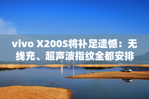 vivo X200S将补足遗憾：无线充、超声波指纹全都安排了