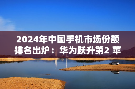 2024年中国手机市场份额排名出炉：华为跃升第2 苹果退步明显