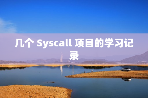 几个 Syscall 项目的学习记录