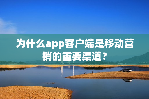 为什么app客户端是移动营销的重要渠道？