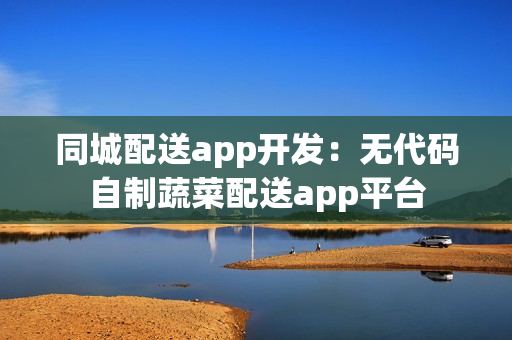 同城配送app开发：无代码自制蔬菜配送app平台