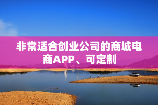 非常适合创业公司的商城电商APP、可定制