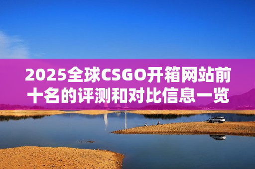 2025全球CSGO开箱网站前十名的评测和对比信息一览