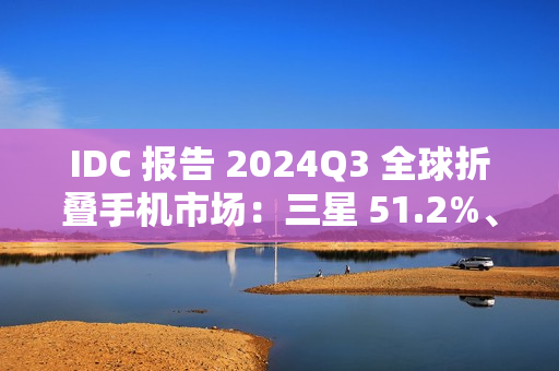 IDC 报告 2024Q3 全球折叠手机市场:三星 51.2%、联想 15.1%、华为 13.2%、荣耀 7.6%、小米 6.3% IDC 报告 2024Q3 全球折叠手机市场:三星 51.2%、联想 15.1%、华为 13.2%、荣耀 7.6%、小米 6.3%