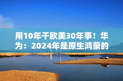 用10年干欧美30年事！华为：2024年是原生鸿蒙的关键一年