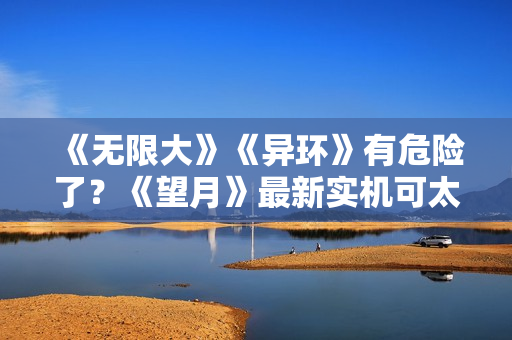 《无限大》《异环》有危险了？《望月》最新实机可太“癫”了