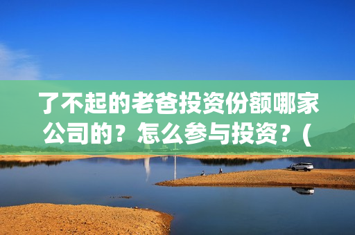 了不起的老爸投资份额哪家公司的？怎么参与投资？(了不起的老爸 投资)