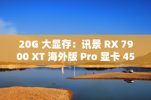20G 大显存：讯景 RX 7900 XT 海外版 Pro 显卡 4575 元百亿补贴