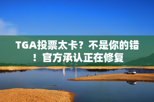 TGA投票太卡？不是你的错！官方承认正在修复