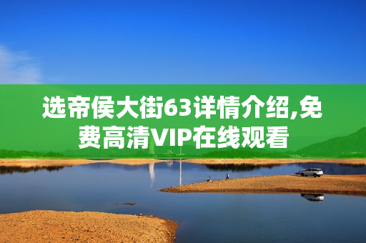 选帝侯大街63详情介绍,免费高清VIP在线观看