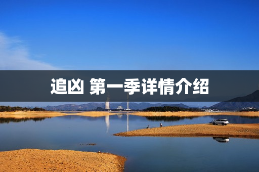 追凶 第一季详情介绍