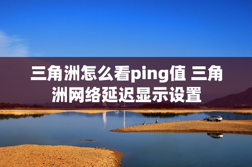 三角洲怎么看ping值 三角洲网络延迟显示设置