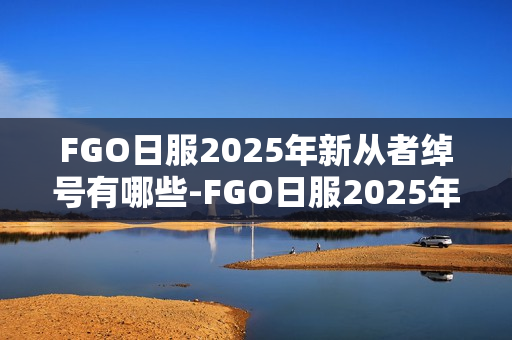 FGO日服2025年新从者绰号有哪些-FGO日服2025年新从者绰号一览