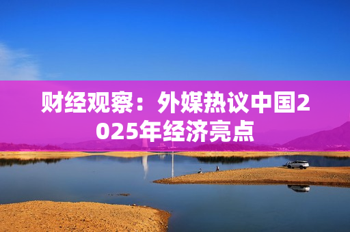财经观察：外媒热议中国2025年经济亮点