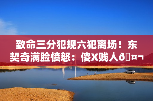 致命三分犯规六犯离场！东契奇满脸愤怒：傻X贱人🤬