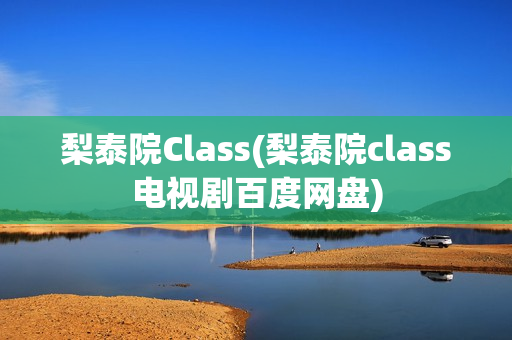 梨泰院Class(梨泰院class电视剧百度网盘)