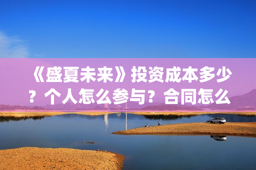 《盛夏未来》投资成本多少？个人怎么参与？合同怎么签？(盛夏未来ts)