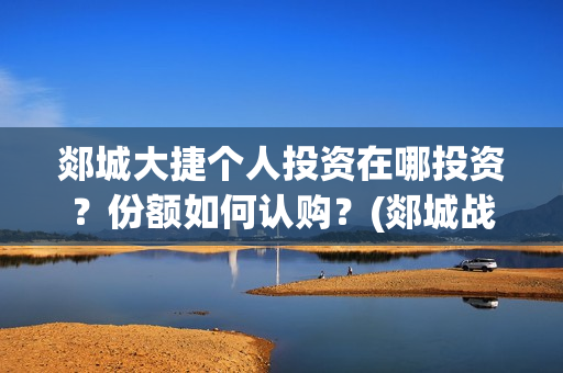 郯城大捷个人投资在哪投资？份额如何认购？(郯城战斗)