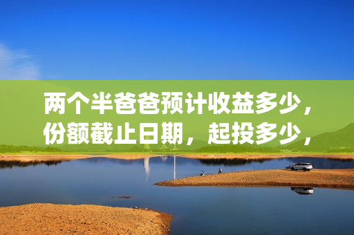 两个半爸爸预计收益多少，份额截止日期，起投多少，(两个半爸爸预告)