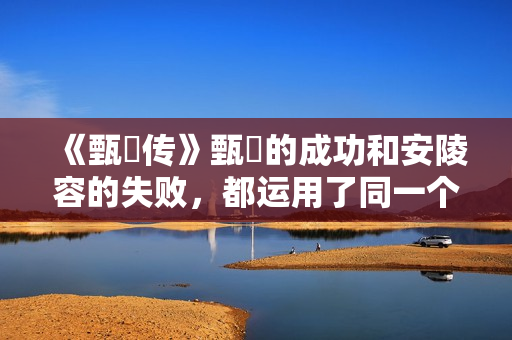 《甄嬛传》甄嬛的成功和安陵容的失败，都运用了同一个法则