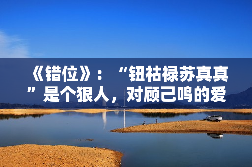 《错位》：“钮祜禄苏真真”是个狠人，对顾己鸣的爱，一言难尽