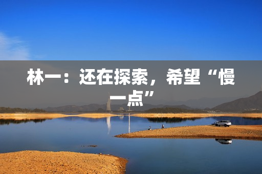 林一:还在探索,希望“慢一点” 林一:还在探索,希望“慢一点”