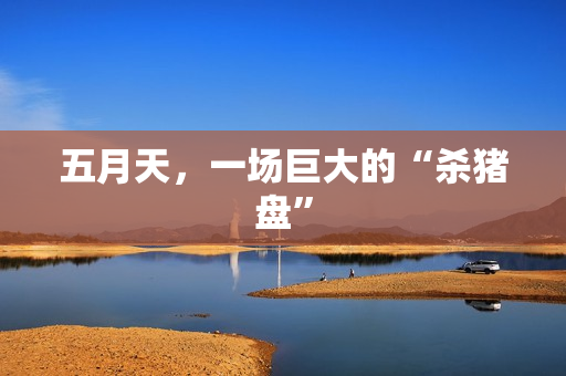 五月天，一场巨大的“杀猪盘”