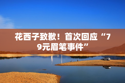 花西子致歉！首次回应“79元眉笔事件”