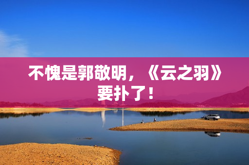 不愧是郭敬明，《云之羽》要扑了！